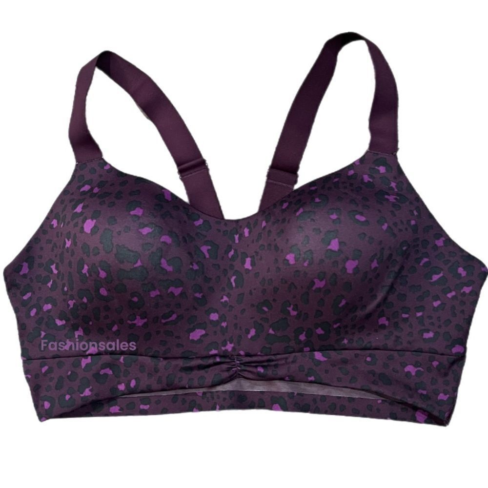 Victoria’s Secret Love Cloud Sport bra Live on Point animal print Large